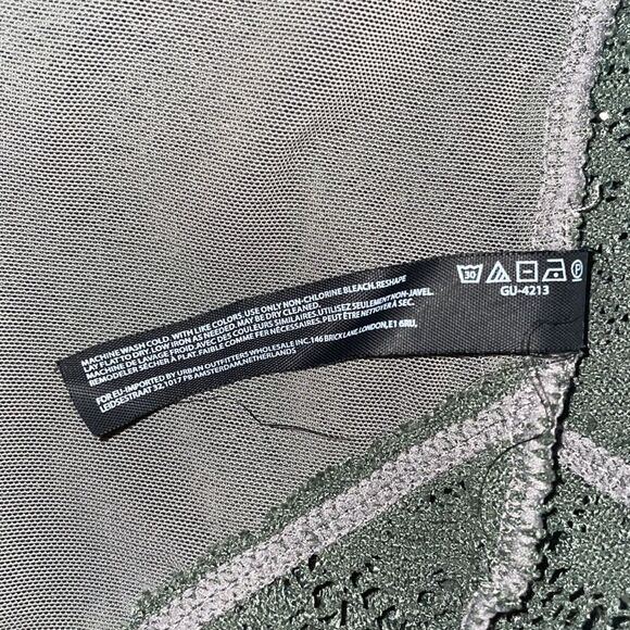 Urban Outfitters Body suit, out from under lace gray bodysuit - Picture 5 of 6